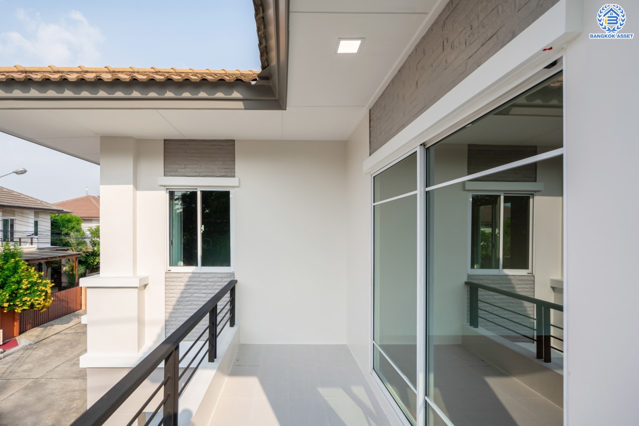 บ้านมือสองตกแต่งใหม่ ม.เดอะแพลนท์ ราชพฤกษ์-พระราม5 หลังมุม! เนื้อที่ 58 ตร.ว. ฟังก์ชัน 3 ห้องนอน 3 ห้องน้ำ จอดรถได้ 2 คัน บนทำเลศักยภาพ เดินทางสะดวก ใกล้วงเวียนพระราม5, The Walk, ทางด่วน ศรีรัช และรถไฟฟ้าสายสีม่วง "สถานีบางรักใหญ่"